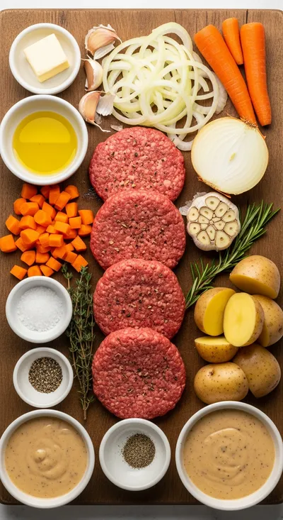 Amish Hamburger Steak Bake – Quick Weeknight Dinner - cooking process