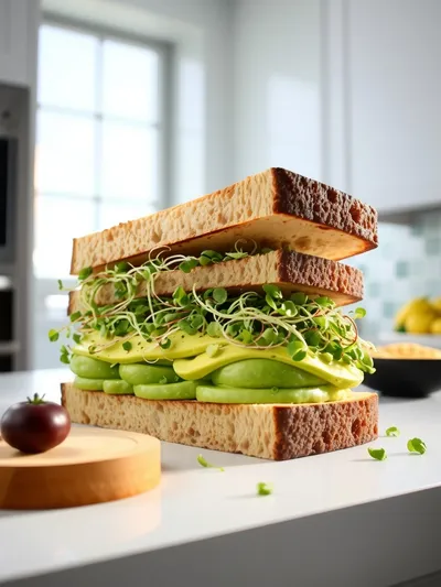 Avocado Sprouts Sandwich