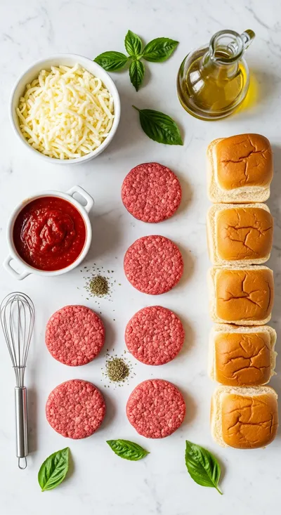 Beef Pizza Sliders – Quick & Easy - cooking process