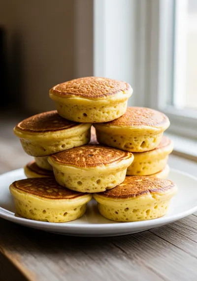 Easy Beef Sausage Pancake Muffins