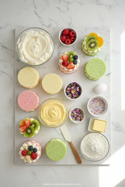 Adorable Bento Cakes Recipe - cooking process