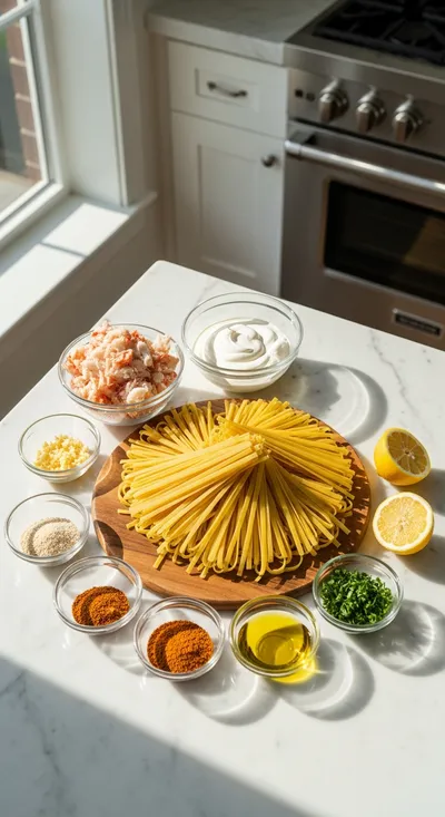 Cajun Crab Pasta – Flavorful & Easy - cooking process