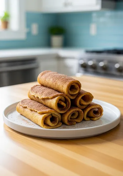 Cinnamon Sugar French Toast Roll-Ups – Easy Breakfast