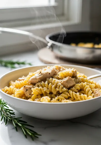 Creamy Garlic Parmesan Chicken Pasta