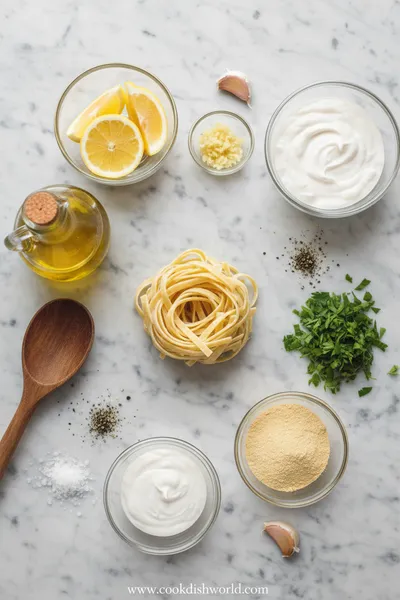 Creamy Lemon Garlic Pasta – Ready in 25 Minutes - cooking process