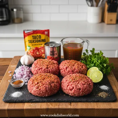 Crock Pot Taco Meat – Easy Slow Cooker Recipe - cooking process