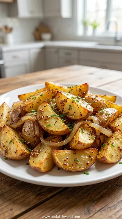 Dijon Roasted Potatoes – Quick & Easy Main Dish