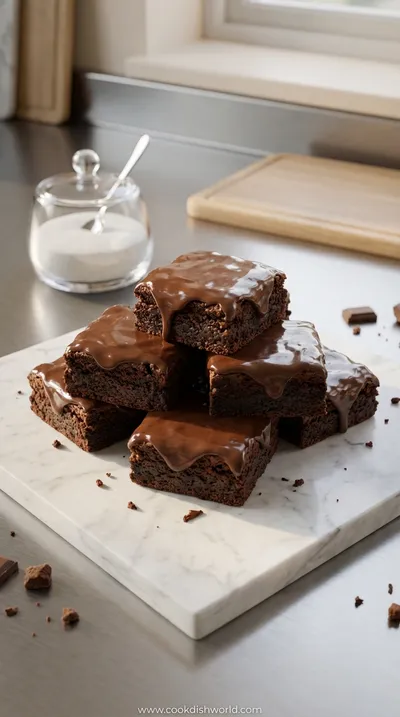 Frosted Brownies Recipe – Fudgy Lunch Lady Style