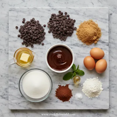 Frosted Brownies Recipe – Fudgy Lunch Lady Style - cooking process