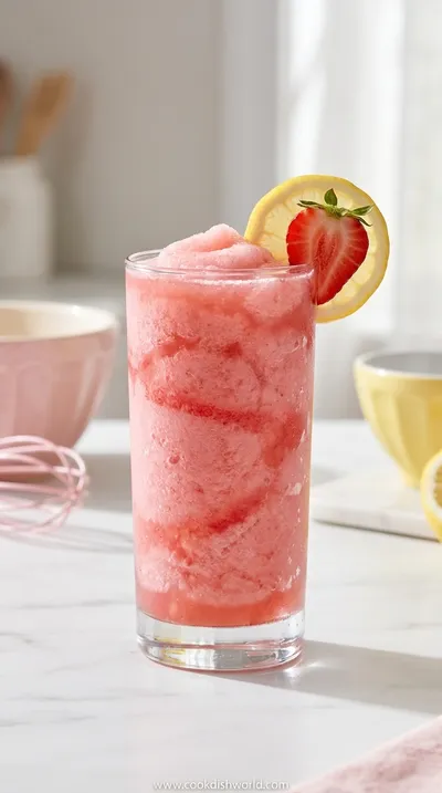 Easy Frozen Strawberry Lemonade Recipe
