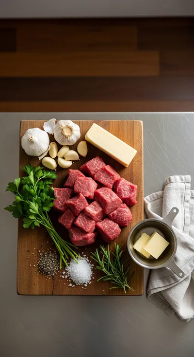 Garlic Butter Steak Bites – Quick & Easy - cooking process