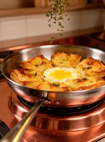 Puff Pastry Pizza Bites Recipe - cooking process