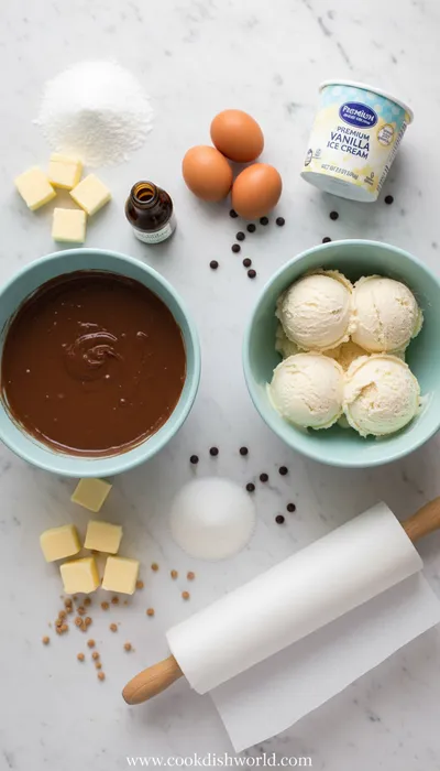 Ice Cream Sandwich Cake - cooking process