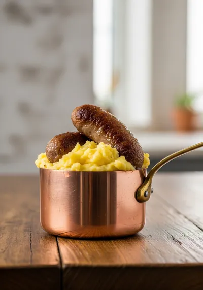 Irish Beef Bangers & Mash Cups – Crispy Party Recipe