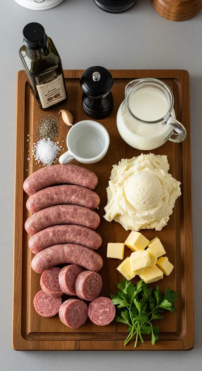 Irish Beef Bangers & Mash Cups – Crispy Party Recipe - cooking process