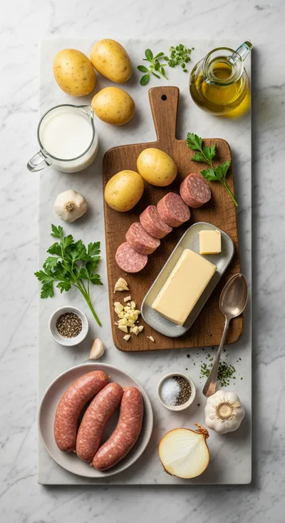 Crispy Irish Sausage & Mash Cups – Easy Party Recipe - cooking process