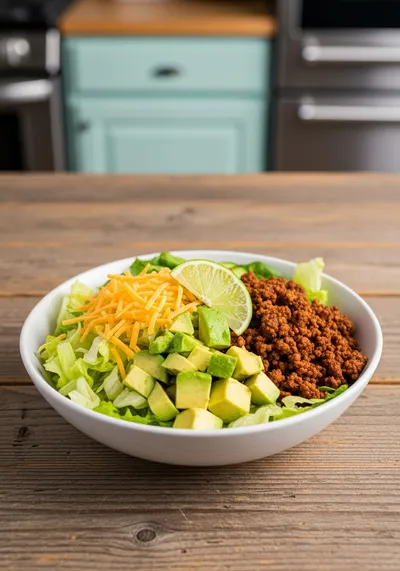 Keto Low Carb Taco Salad