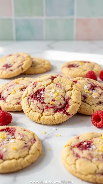 Lemon Raspberry Cookies