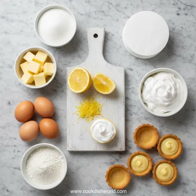 Mini Lemon Meringue Tarts - cooking process
