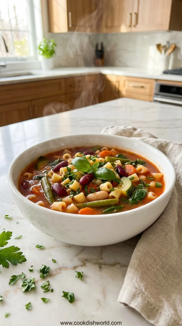 Olive Garden Minestrone Soup – Hearty Classic Recipe