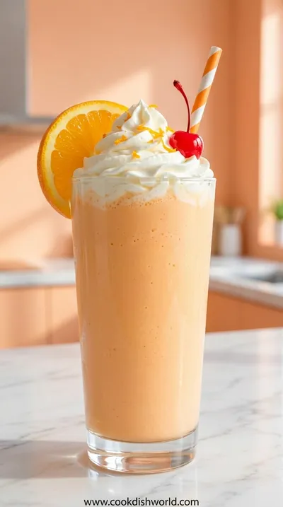 Orange Creamsicle Milkshake