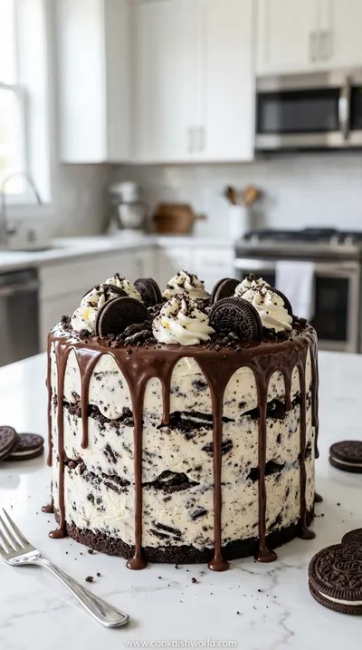 Oreo Ice Cream Cake