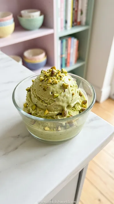 Pistachio Ice Cream Dessert