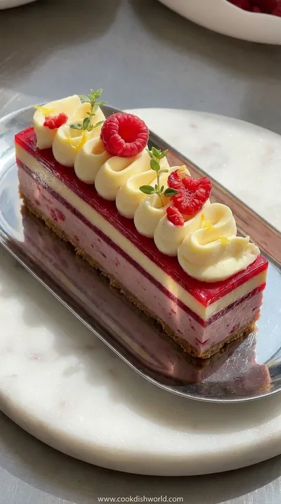 Raspberry Lemon Cheesecake
