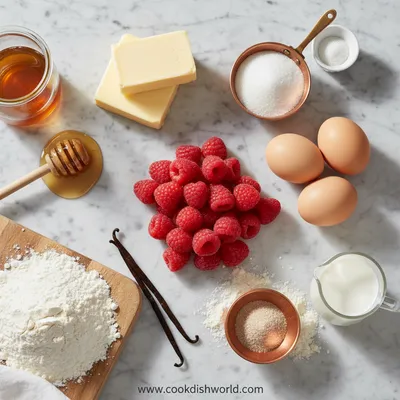 Raspberry Swirl Brioche Loaf Recipe - cooking process
