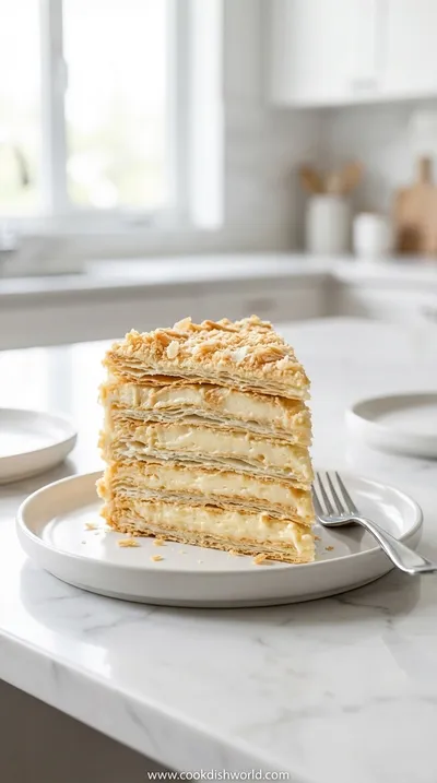 Russian Napoleon Cake – Classic Puff Pastry Dessert