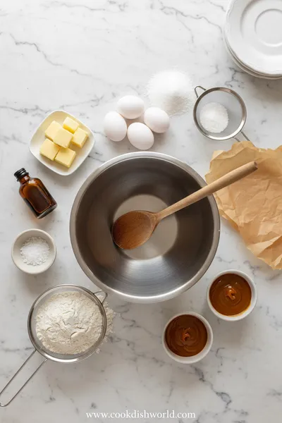 Salted Caramel Cake Recipe – Easy and Delicious - cooking process