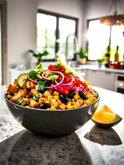 Sheet Pan Breakfast Burrito Bowl