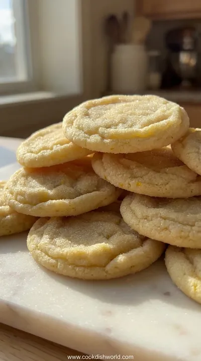 Soft & Chewy Lemon Cookies