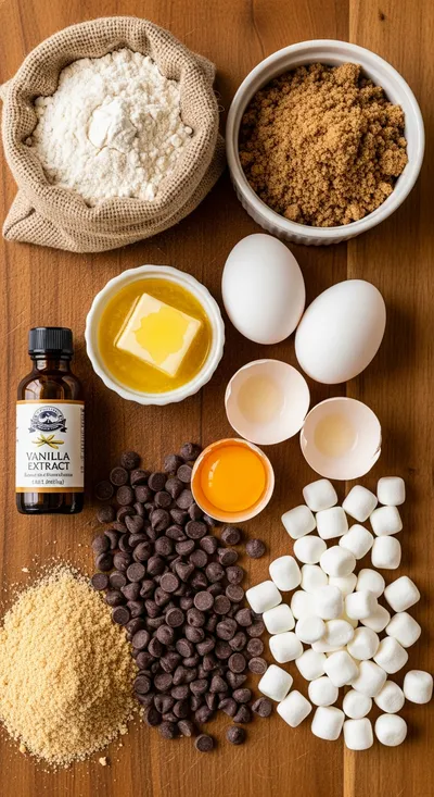 Soft S'mores Cookies – Chewy Campfire Treats - cooking process