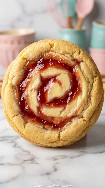 Strawberry Cheesecake Cookies – Soft Jammy Treat