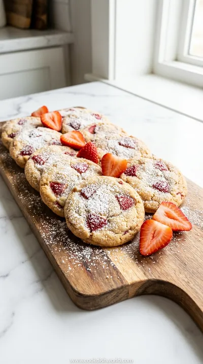 Strawberry Cookies – Quick & Easy Dessert