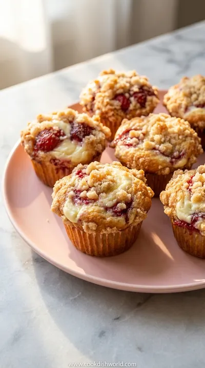 Strawberry Cream Cheese Muffins Recipe