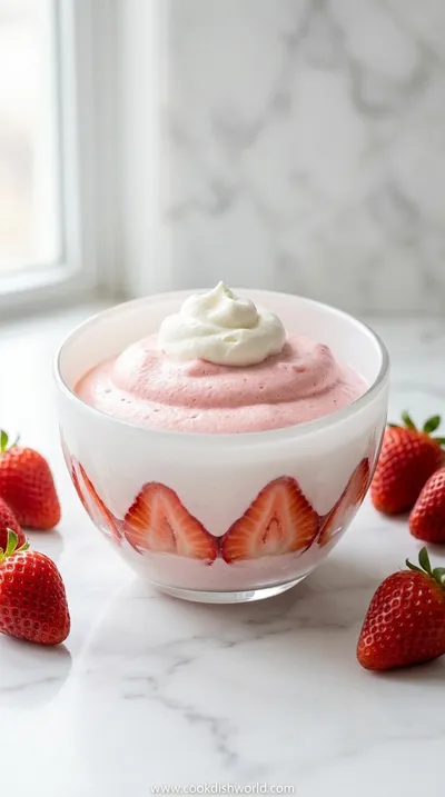 Strawberry Mousse – Light, Whipped & Delicious