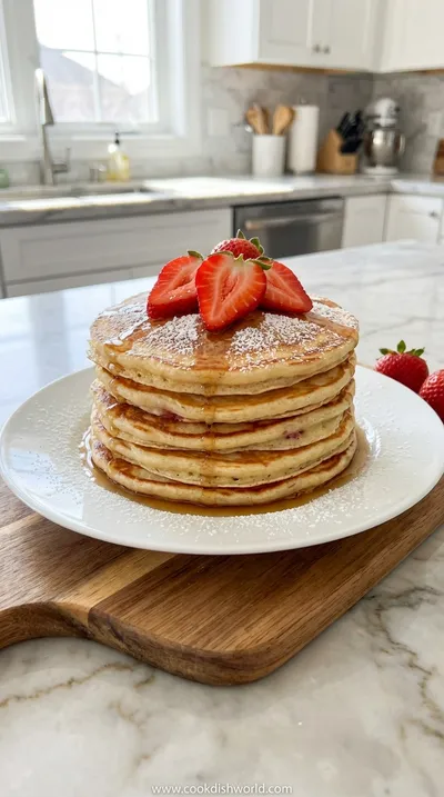 Easy 30‑Minute Strawberry Pancakes