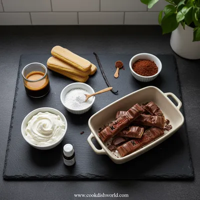 Tiramisu Kinder Bueno White – Easy Creamy Recipe - cooking process