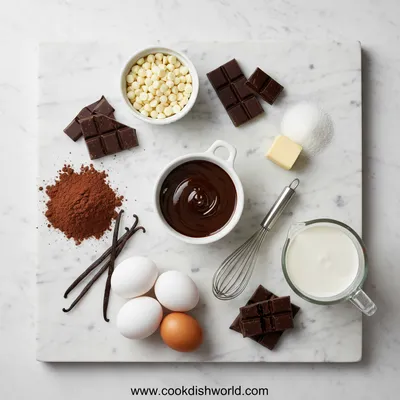 Decadent Tuxedo Cake – Triple Chocolate Mousse - cooking process