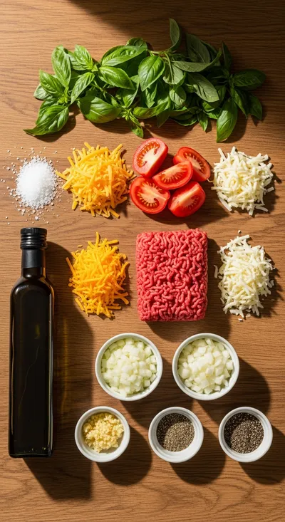 Ultimate Cheesy Ground Beef Melt - cooking process