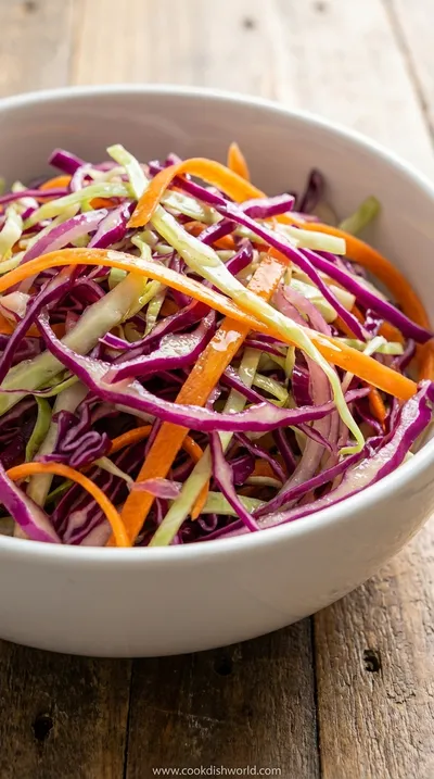 Vinegar Coleslaw No Mayo Recipe